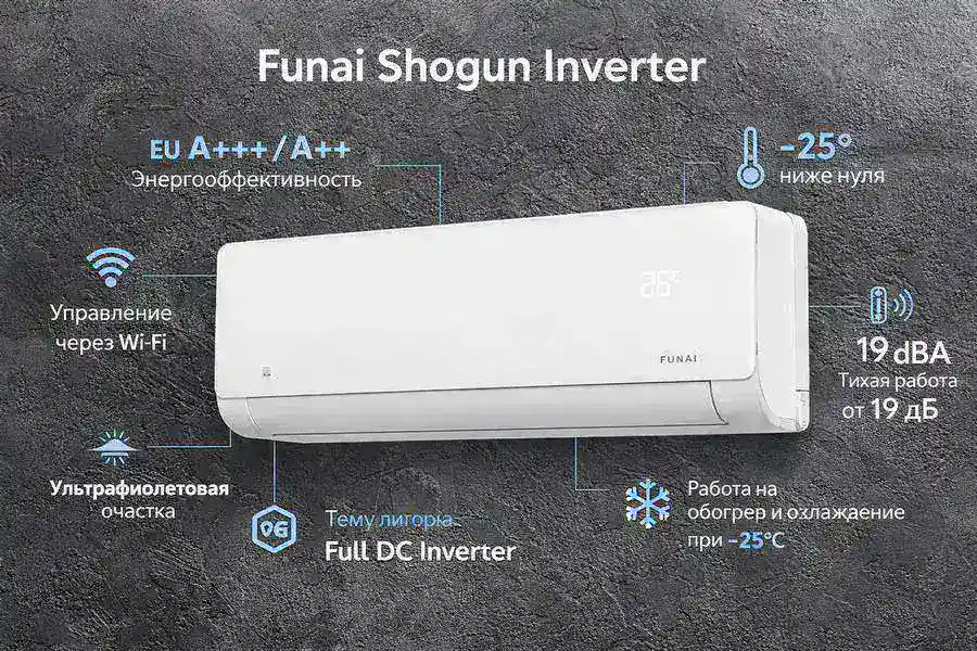 Кондиционер Funai Shogun Inverter